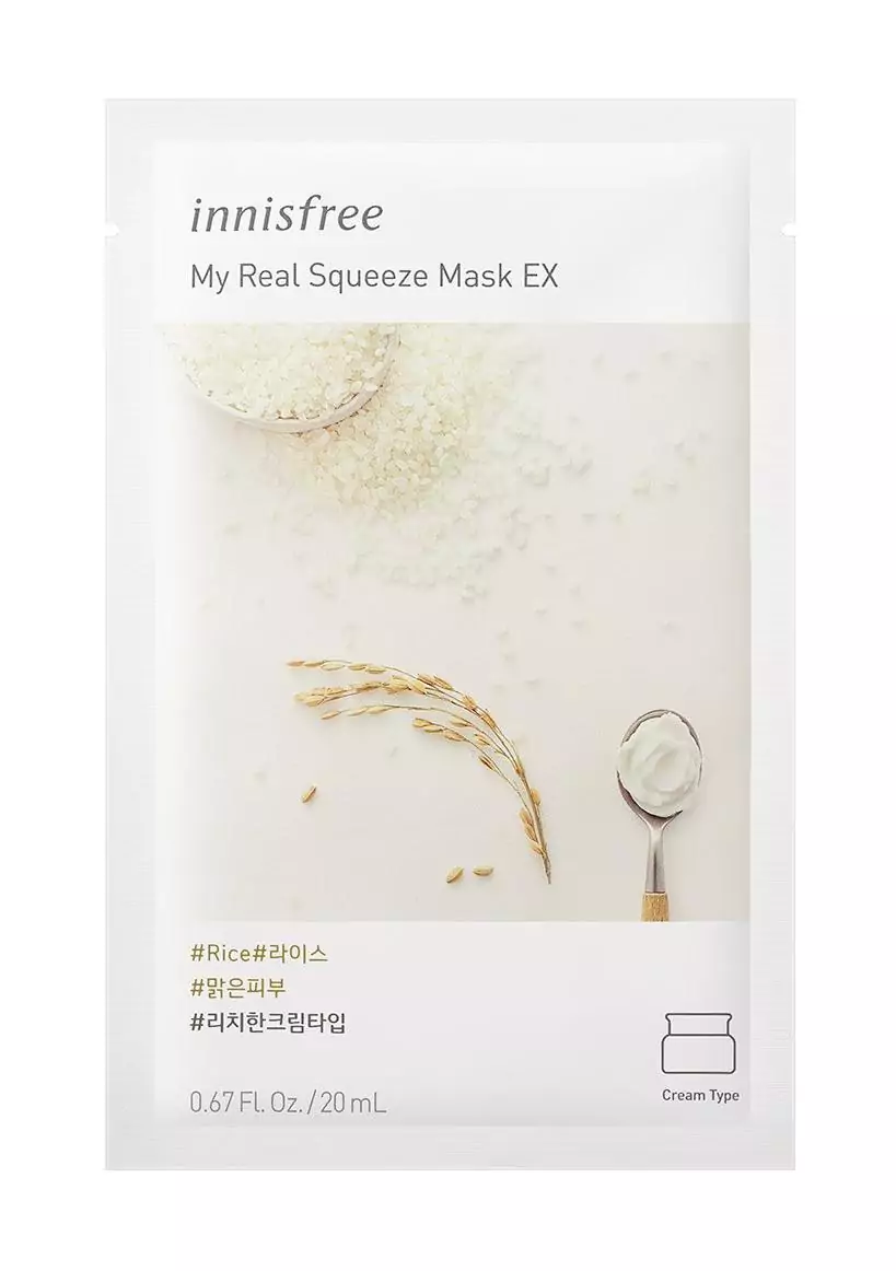 My Real Squeeze Mask EX Rice в интернет-магазине Skinly