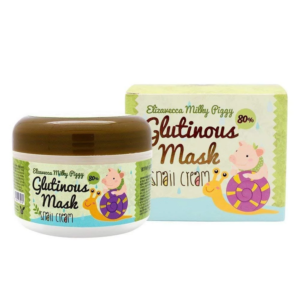 Milky Piggy Glutinous Mask 80% Snail Cream в интернет-магазине Skinly