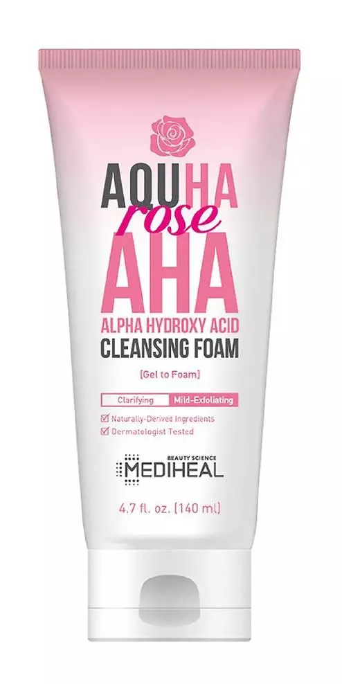 Aquha Rose AHA Cleansing Foam в интернет-магазине Skinly