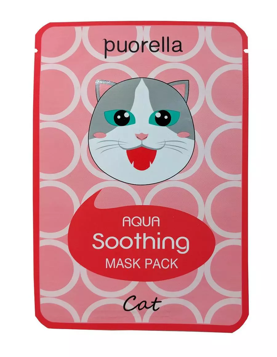 Aqua Soothing Mask Pack Cat в интернет-магазине Skinly