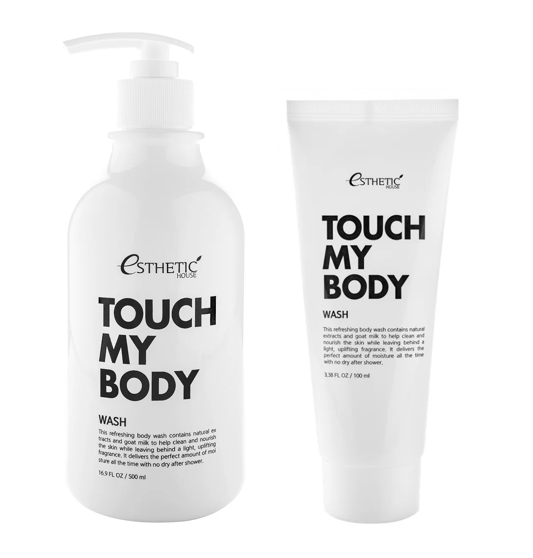 Touch My Body Goat Milk Body Wash в интернет-магазине Skinly
