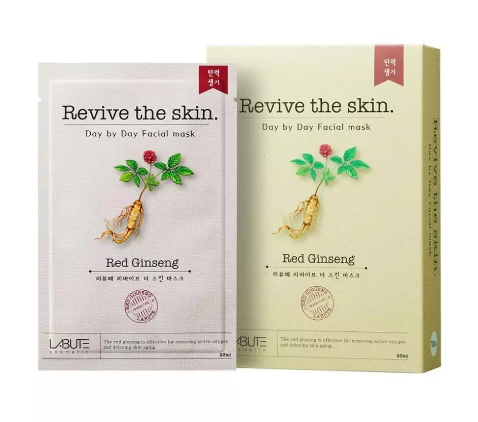 Revive The Skin Facial Red Ginseng Mask в интернет-магазине Skinly