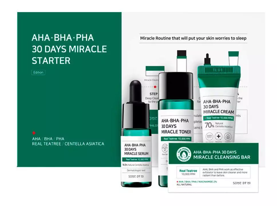 AHA-BHA-PHA 30 Days Miracle Starter Kit Edition в интернет-магазине Skinly